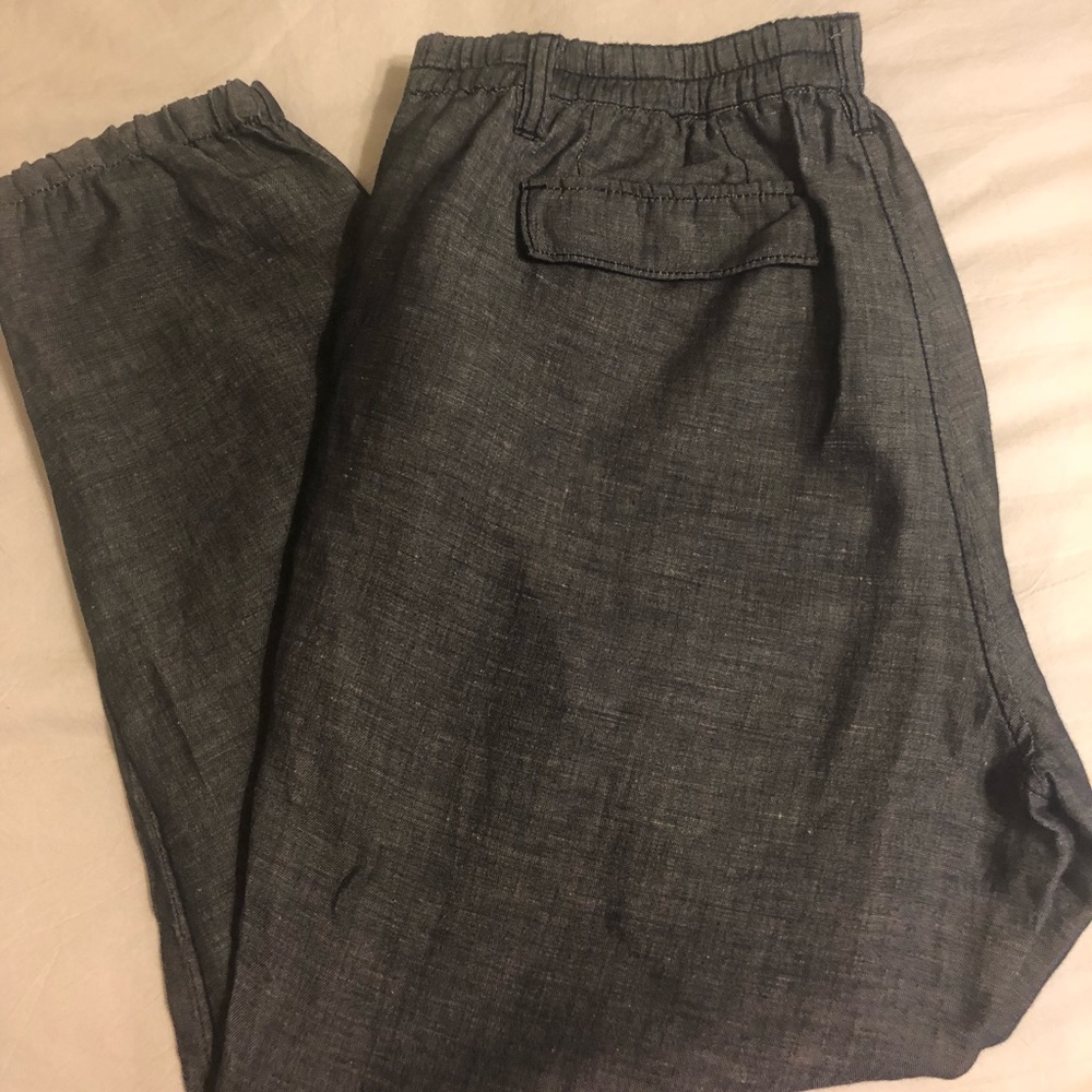 J Crew Light Denim Joggers